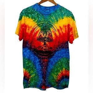 Allman Brothers The Big House Band Museum Tie Dye Tee Sz M